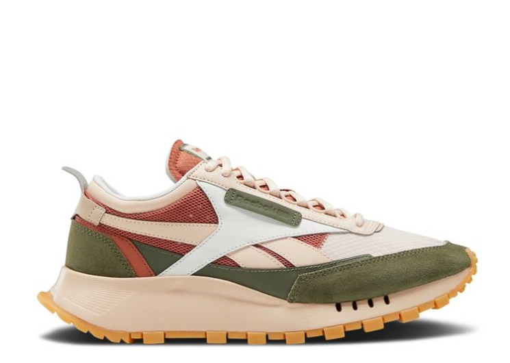 Reebok Kakao X Classic Leather Legacy - Soft Ecru Hunter Green
