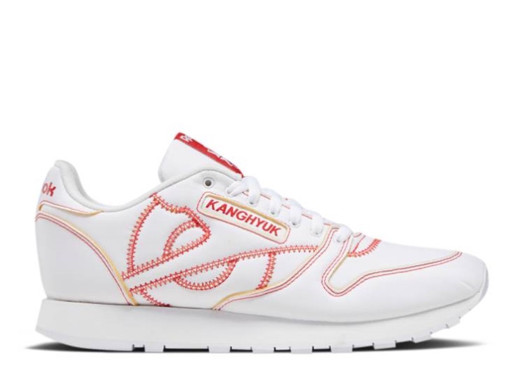 Reebok Kanghyuk X Classic Leather - White Primal Red