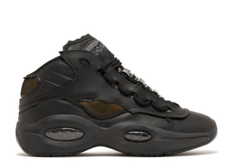 Reebok Maison Margiela X Question Mid - Memory Of Black/Footwear White/Black