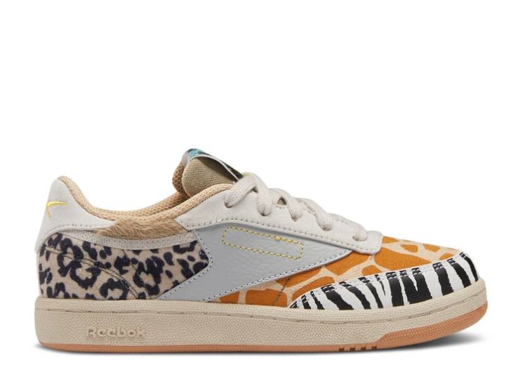 Reebok National Geographic X Club C Little Kid - Animal Print