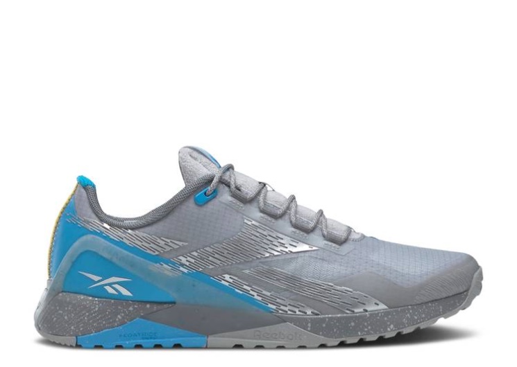 Reebok National Geographic X Nano X1 - Pure Grey Bright Cyan
