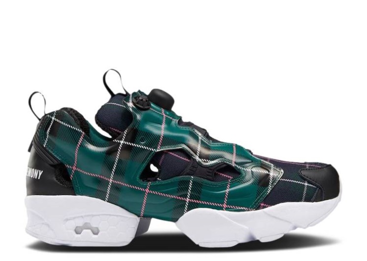 Reebok Opening Ceremony X Instapump Fury Og - Green Plaid