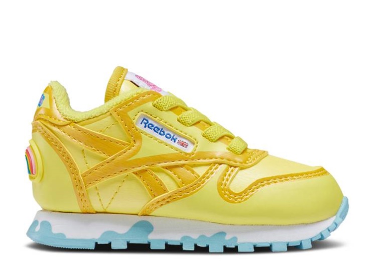 Reebok Peppa Pig X Classic Leather Toddler - Power Yellow