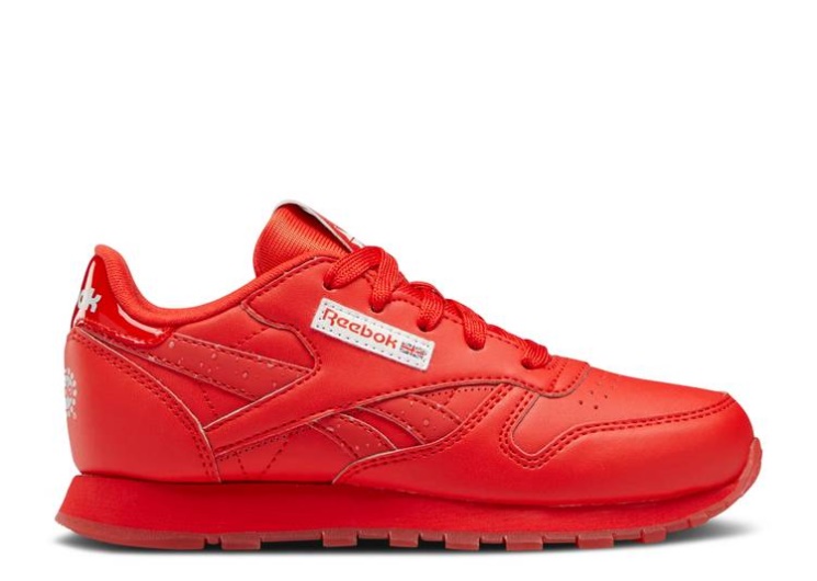 Reebok Popsicle X Classic Leather Little Kid - Instinct Red