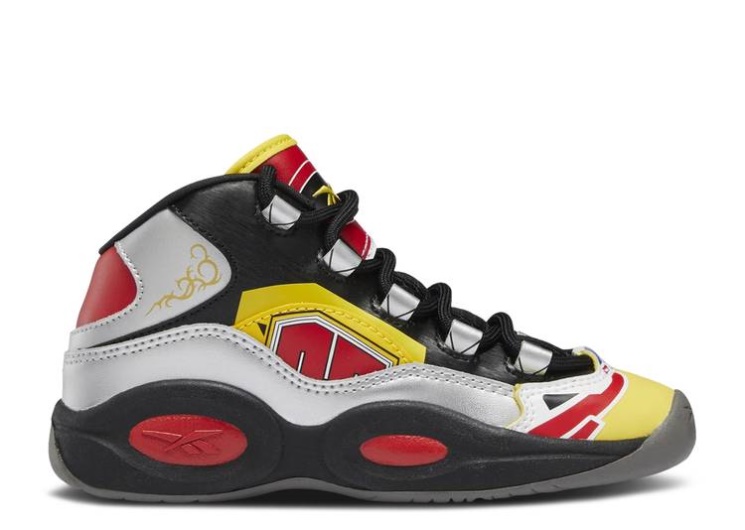 Reebok Power Rangers X Question Mid Little Kid - Megazord Battle Mode