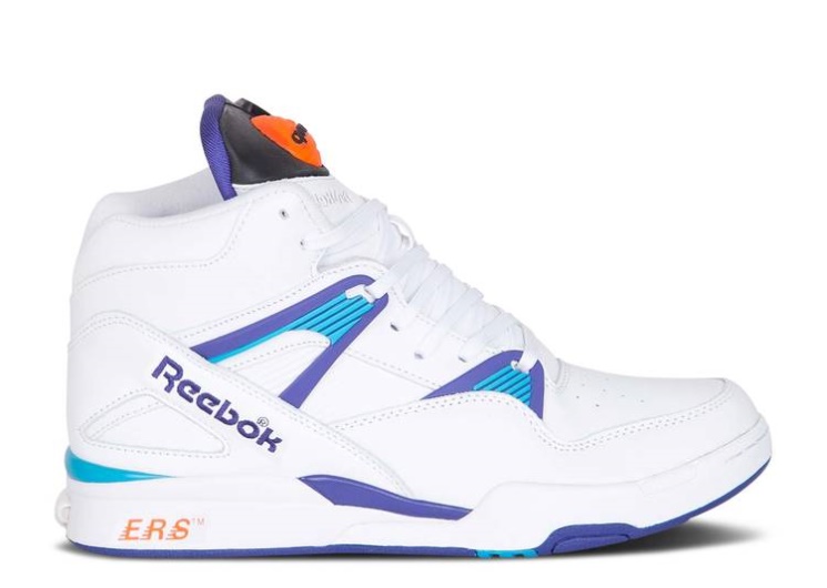 Reebok Pump Omni Zone Retro - White Violet Blue