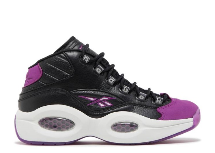 Reebok Question Mid - Black Aubergine