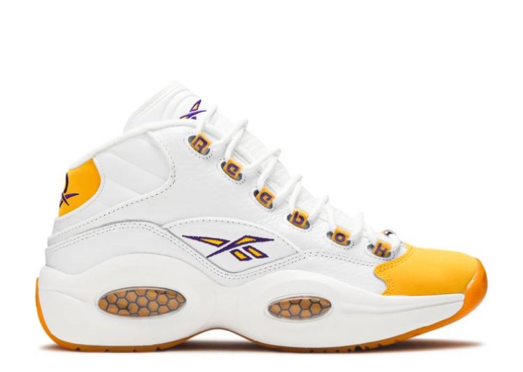Reebok Question Mid - Yellow Toe