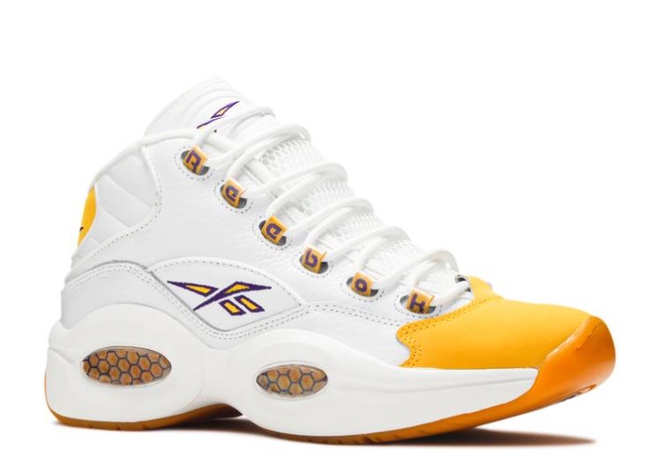 Reebok Question Mid - Yellow Toe