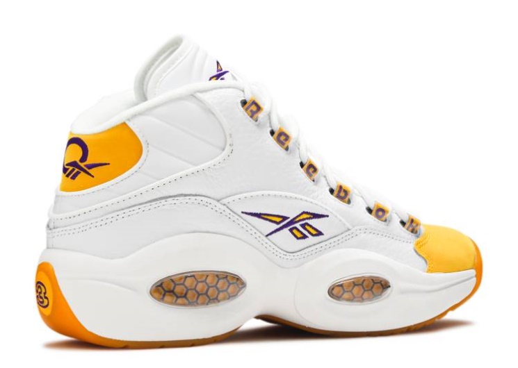 Reebok Question Mid - Yellow Toe