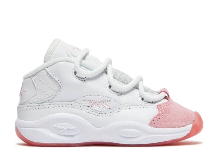 Reebok Question Mid Toddler - Pink Toe