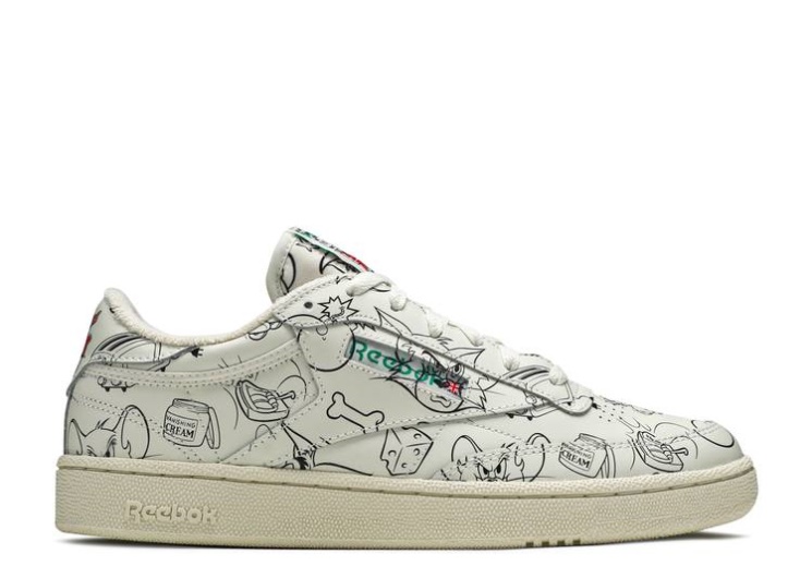 Reebok Tom  Jerry X Club C - Sketch