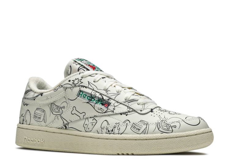 Reebok Tom  Jerry X Club C - Sketch