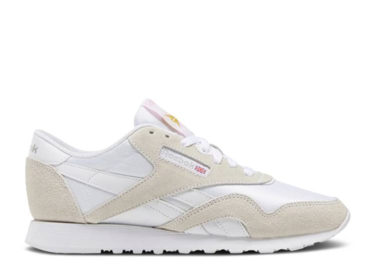 Reebok Wmns Classic Nylon - White Light Grey