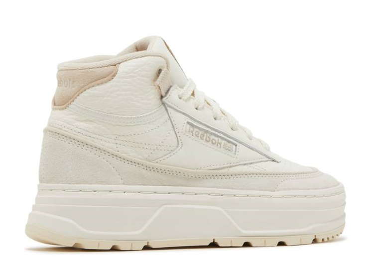 Reebok Wmns Club C Geo Mid - Chalk Alabaster