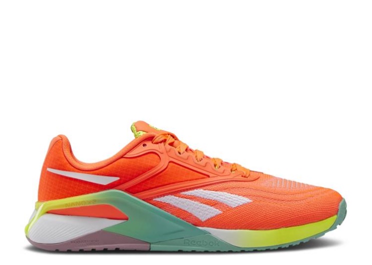 Reebok Wmns Nano X2 - Orange Flare Acid Yellow