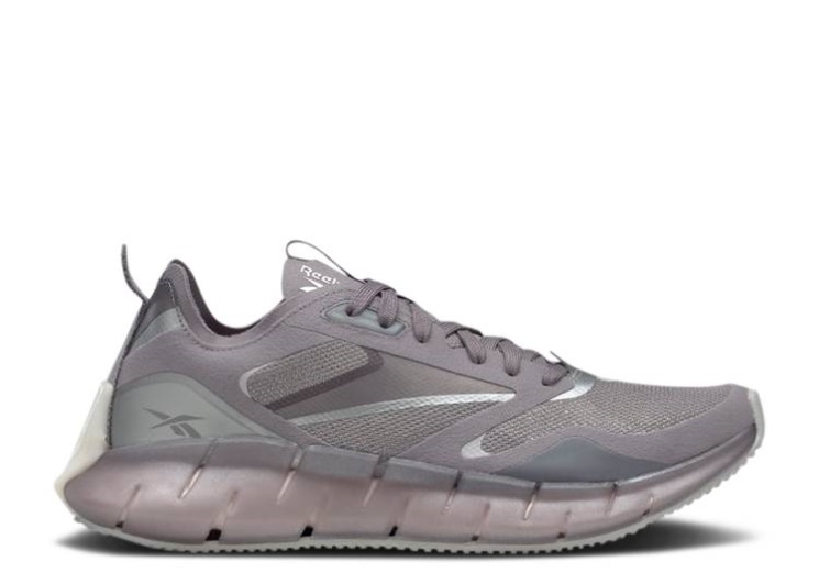 Reebok Wmns Zig Kinetica - Monochromatic Grey/Glass Pink/Silver