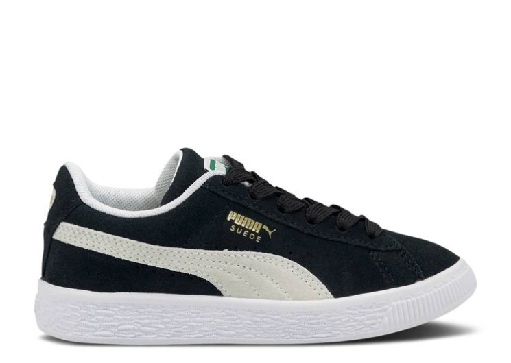 Suede Classic 21 Jr Black/White