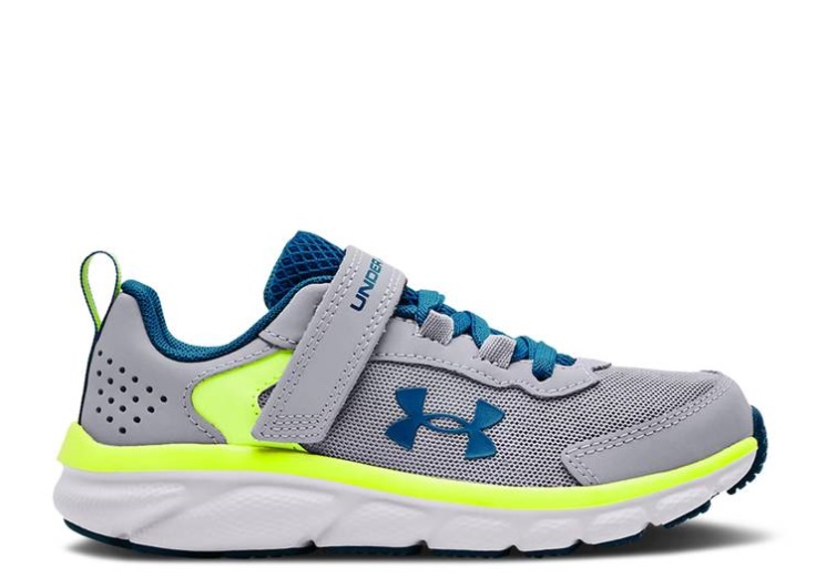 Underarmour Assert 9 Ac Ps - Mod Grey High-Vis Yellow