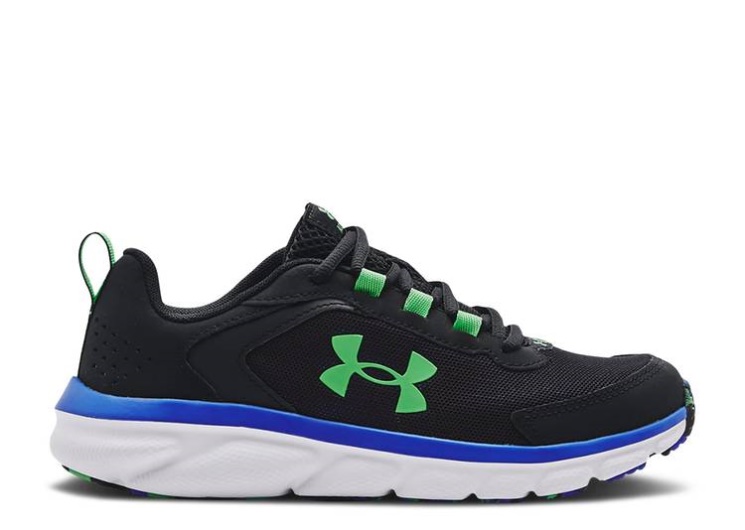Underarmour Assert 9 Gs - Black Versa Blue