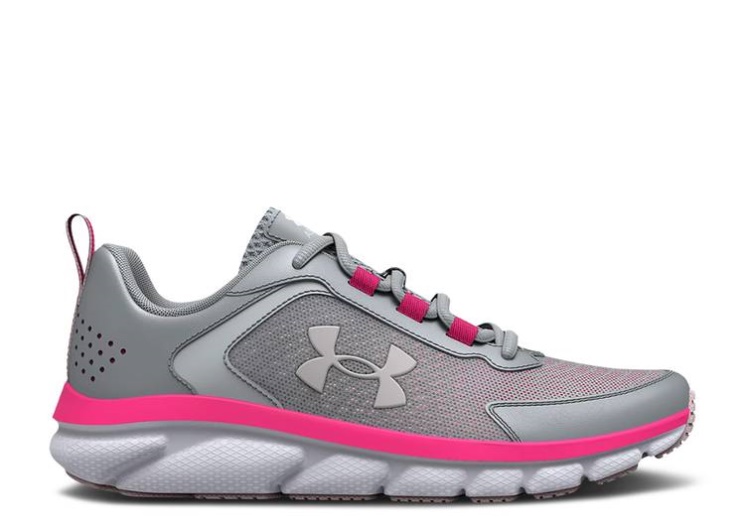 Underarmour Assert 9 Pearl Gs - Halo Grey White