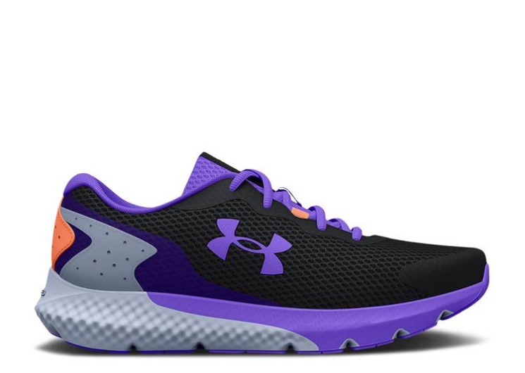 Underarmour Charged Rogue 3 Gs - Black Oxford Blue