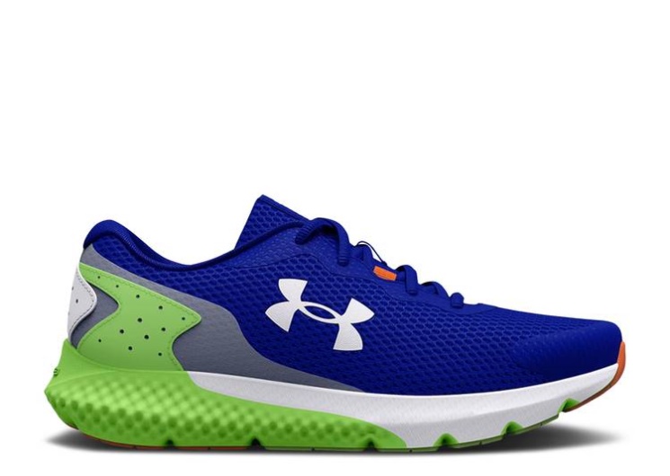 Underarmour Charged Rogue 3 Gs - Royal Quirky Lime