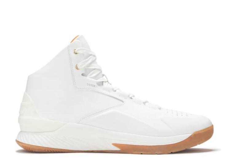 Underarmour Curry 1 Lux Mid Leather - White Gum