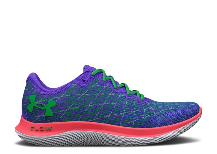 Underarmour Flow Velociti Wind 2 - Brilliant Violet Blitz Red