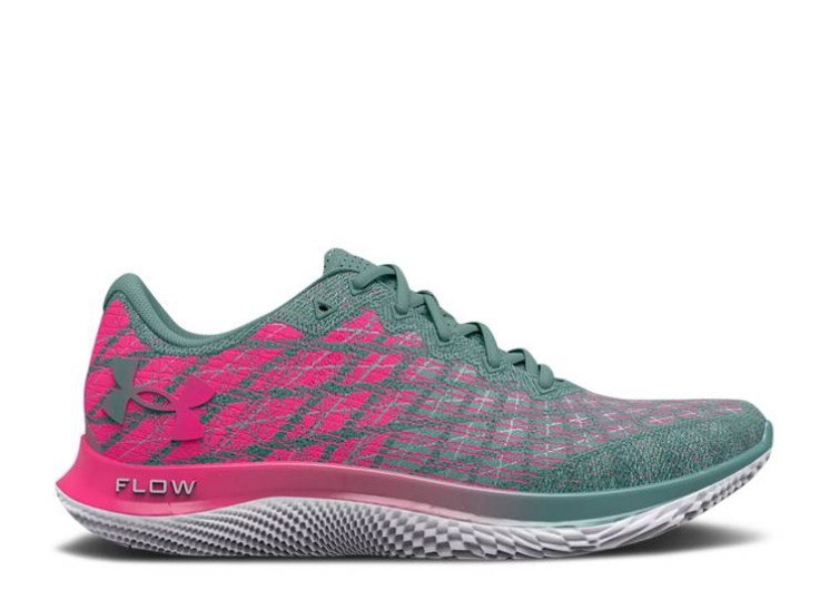 Underarmour Flow Velociti Wind 2 - Retro Teal Electro Pink