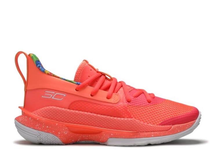 Underarmour Sour Patch Kids X Curry 7 Gs - Peach Plasma