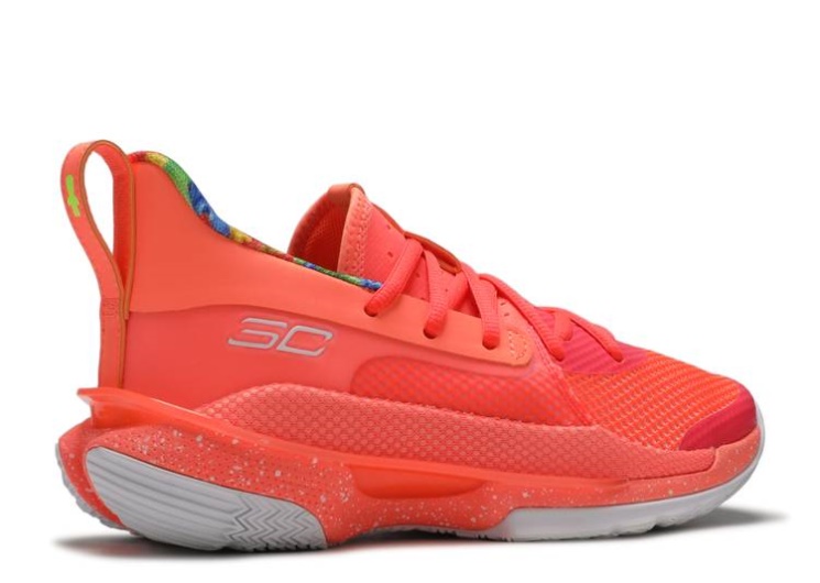 Underarmour Sour Patch Kids X Curry 7 Gs - Peach Plasma