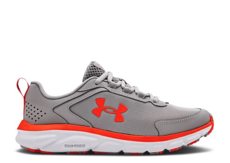 Underarmour Wmns Charged Assert 9 Marble - Grey Wolf White