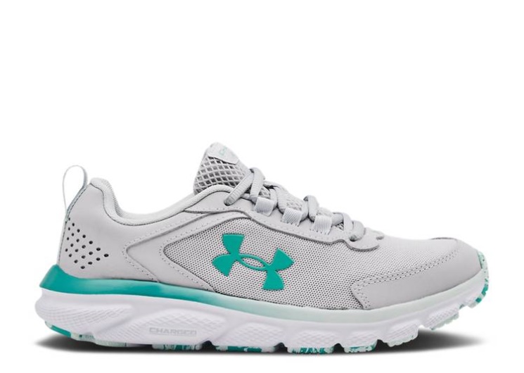 Underarmour Wmns Charged Assert 9 Marble - Halo Grey Sea Mist