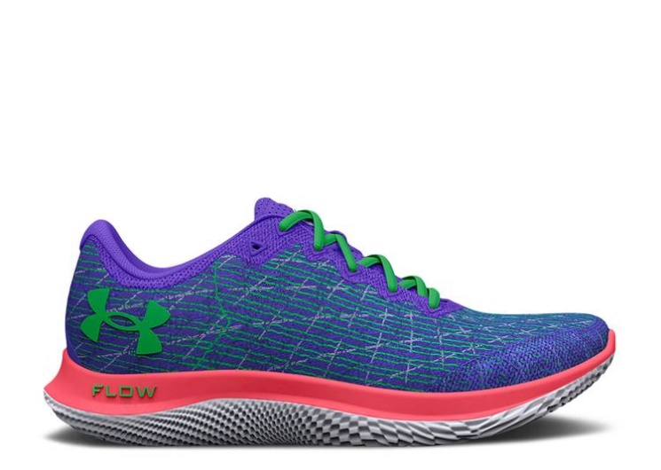 Underarmour Wmns Flow Velociti Wind 2 - Brilliant Violet Blitz Red
