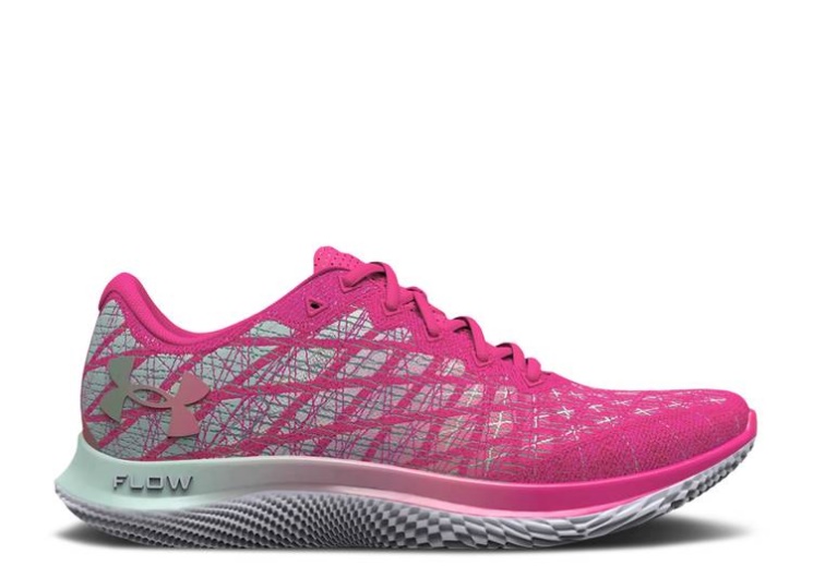 Underarmour Wmns Flow Velociti Wind 2 - Electro Pink Sea Mist