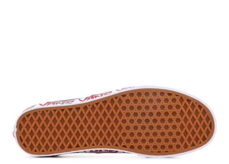 Vans Authentic - Sketch Sidewall Sketch Sidewall Black/Red