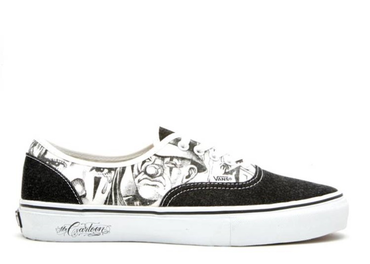 Vans Authentic S - Mr Cartoon Black/White