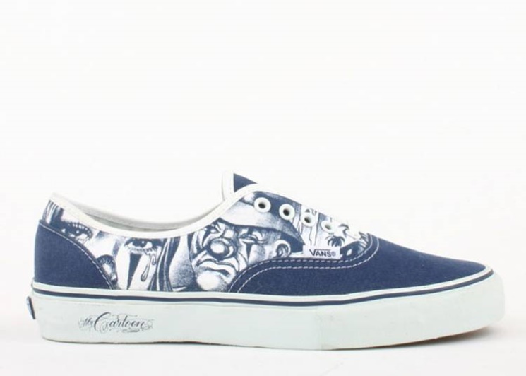 Vans Authentic S - Mr Cartoon Blue/White