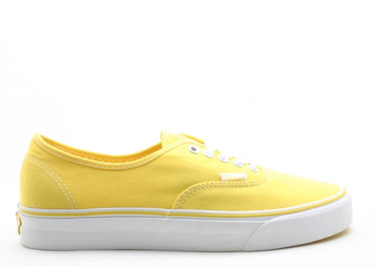 Vans Authentic True Yellow/True White