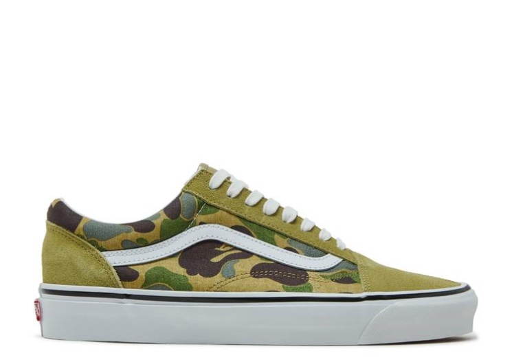 Vans Bape X Old Skool 36 Dx - Green Camo