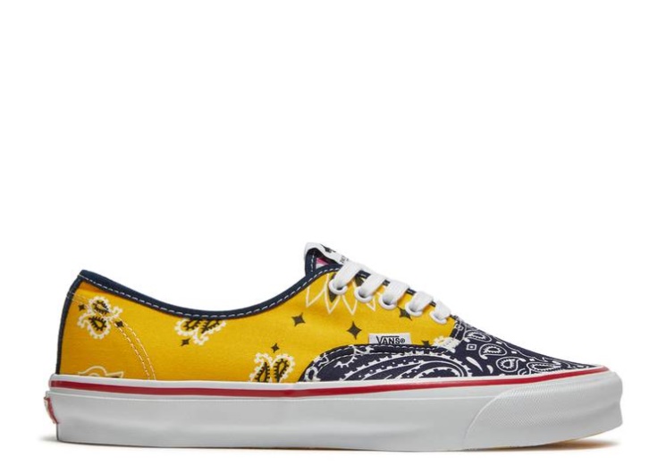 Vans Bedwin  The Heartbreakers X Authentic - Bandana Pack Multicolora