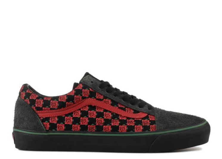 Vans Bodega X Old Skool Lx - Sub Rosa Black/Garnetred