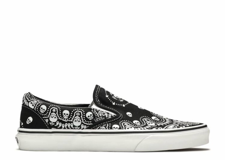 Vans Classic Slip-On - Bandana Black/True White