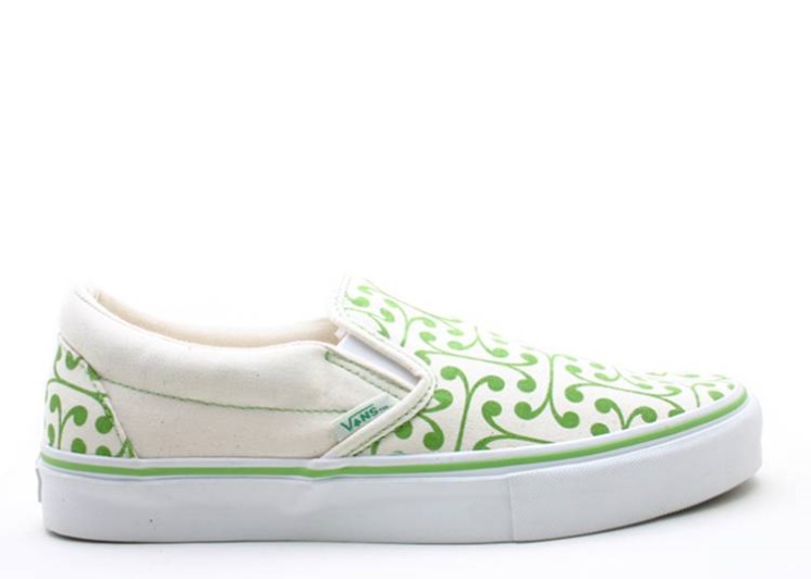 Vans Classic Slip On Lx Basil/Natural