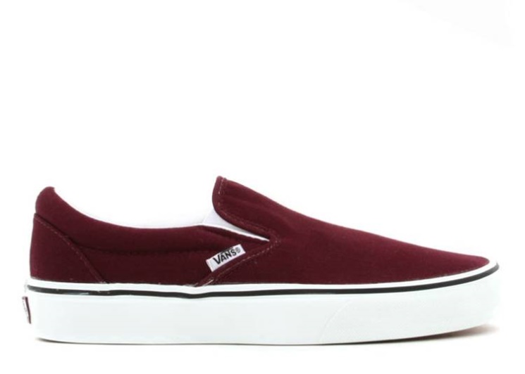 Vans Classic Slip-On Red Mahogany