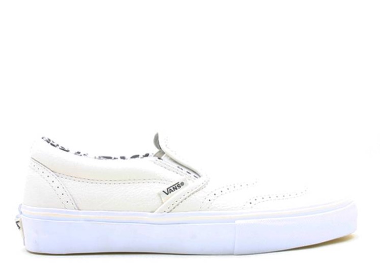 Vans Classic Slip On Wingtip Lx Gardenia/Blazing Yellow