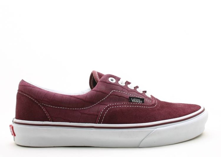 Vans Era Burgundy/White