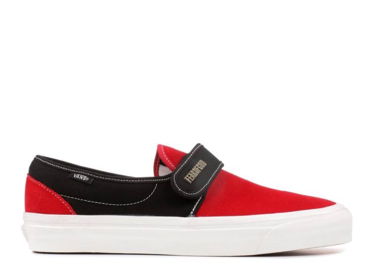 Vans Fear Of God X Slip-On 47 Dx - Collection 2 Red Black