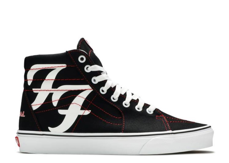Vans Foo Fighters X Sk8-Hi - 25Th Anniversary